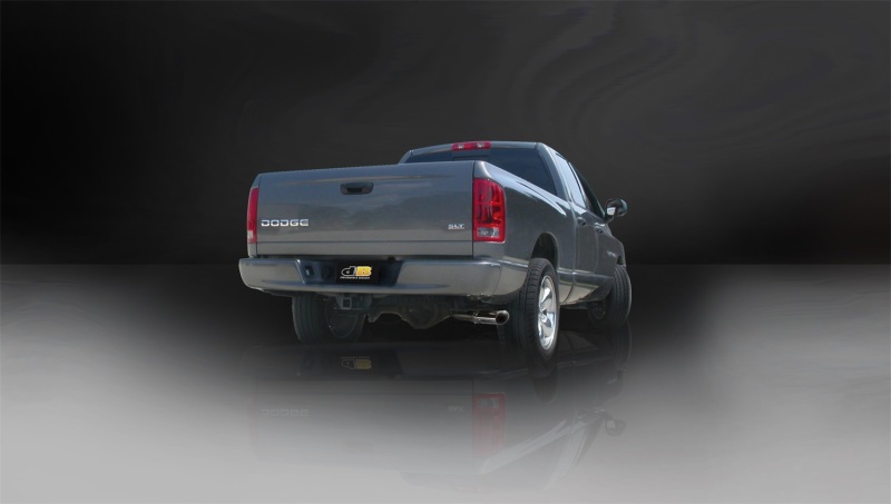 Dodge Ram 1500 Performance Exhaust - Single Side Exit - CORSA Performance - Cat Back - Polished - `04-`05